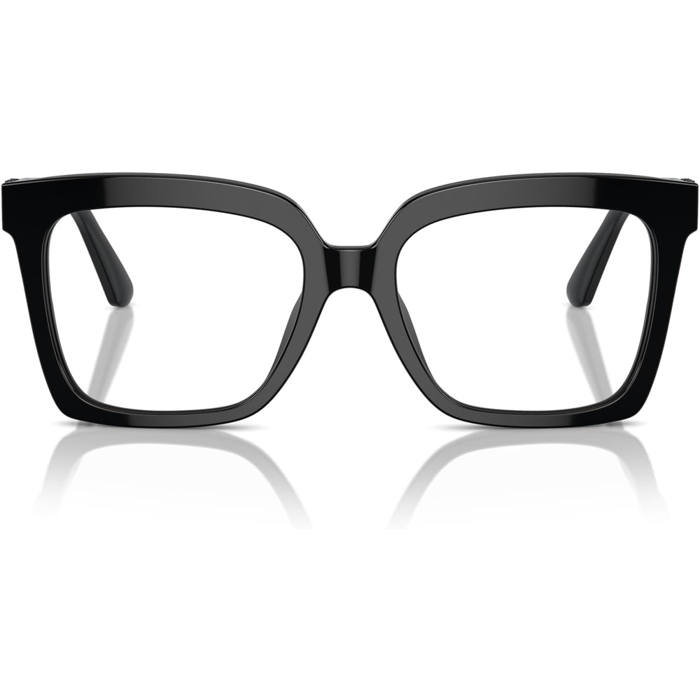 image:imageMichael Kors womens Mk4119u Nassau Universal Fit Square Prescription Eyewear FramesBlackDemo Lens