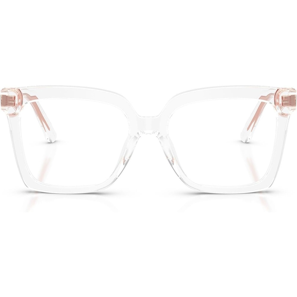 image:imageMichael Kors womens Mk4119u Nassau Universal Fit Square Prescription Eyewear FramesCrystalDemo Lens