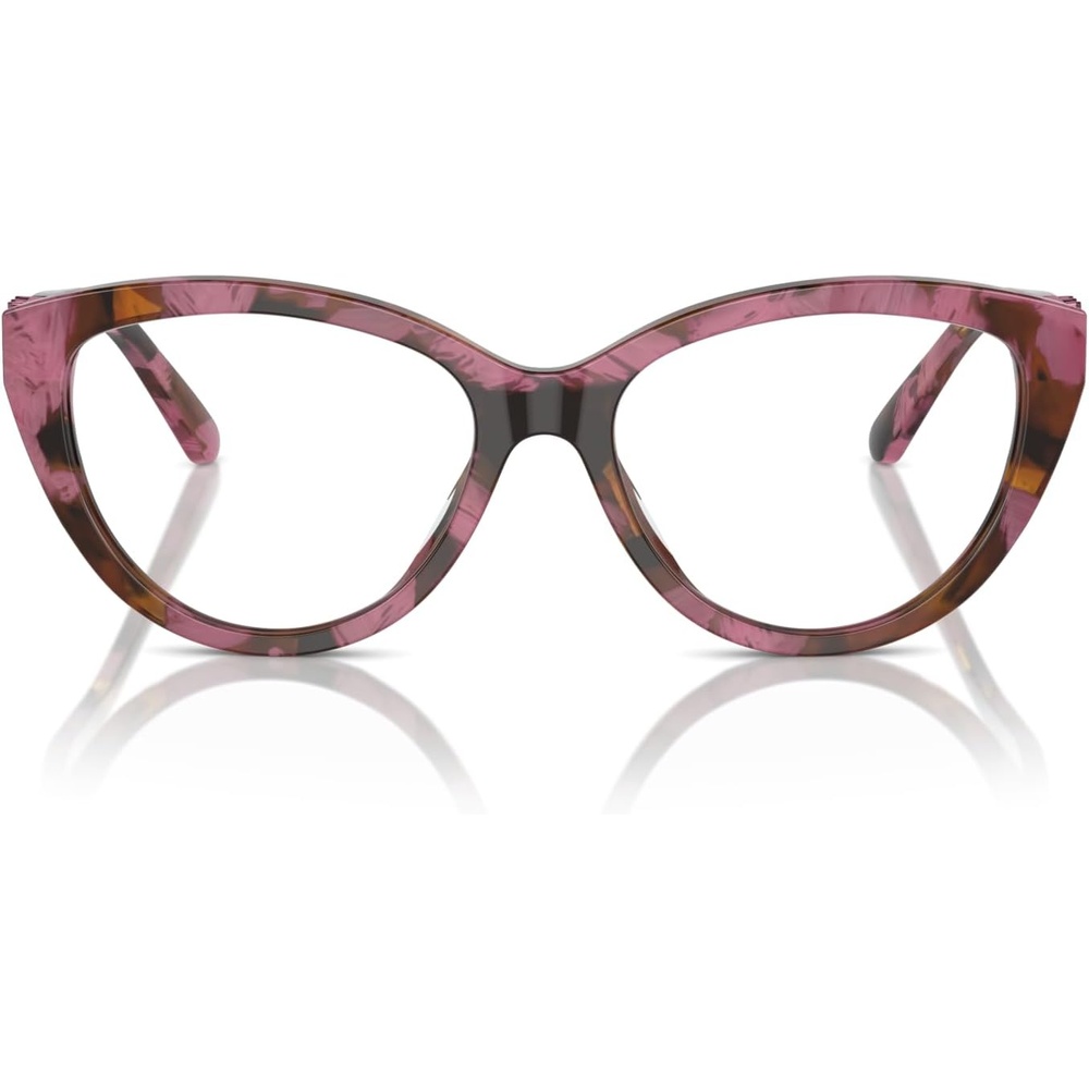 image:imageMichael Kors womens Mk4120u Andalucia Universal Fit Cat Eye Prescription Eyewear FramesPlum Graphic TortoiseDemo Lens