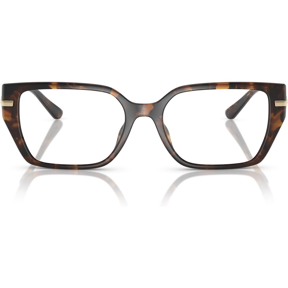 image:imageMichael Kors womens Mk4134u Crete Universal Fit Rectangular Prescription Eyewear FramesDark TortoiseDemo Lens