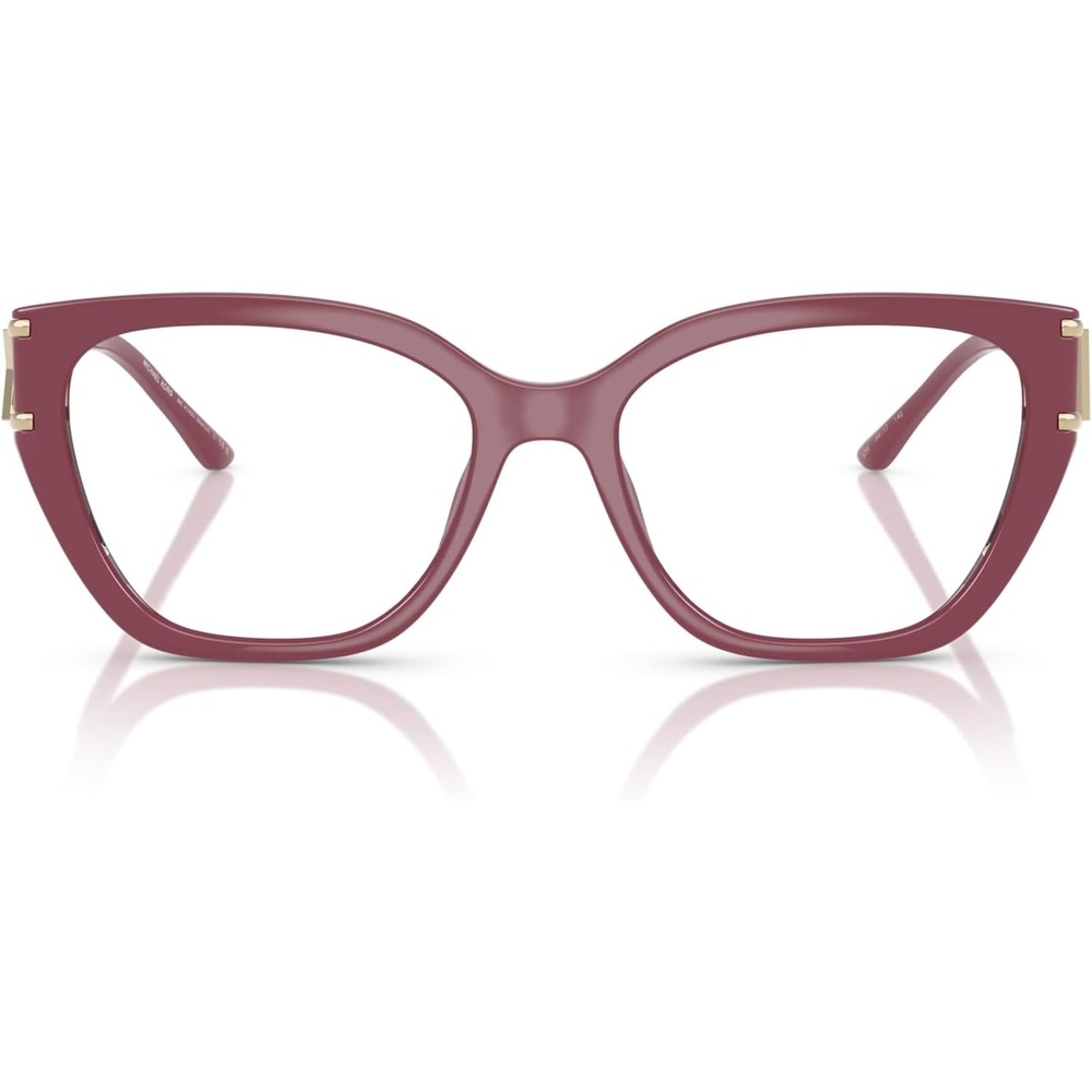 image:imageMichael Kors womens Mk4140u Bierzo Universal Fit Square Prescription Eyewear FramesMulberryDemo Lens