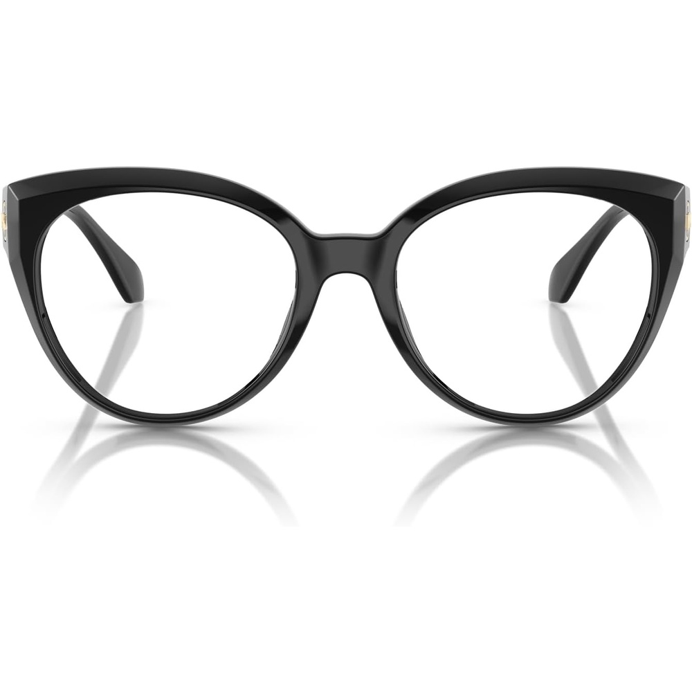 image:imageMichael Kors womens Mk4145u Amelia Island Universal Fit Round Prescription Eyewear FramesBlackDemo Lens