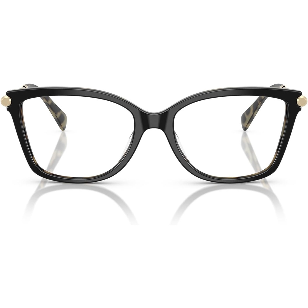 image:imageMichael Kors womens Mk4150u Kingston Universal Fit Rectangular Prescription Eyewear FramesBlackAmber TortoiseDemo Lens