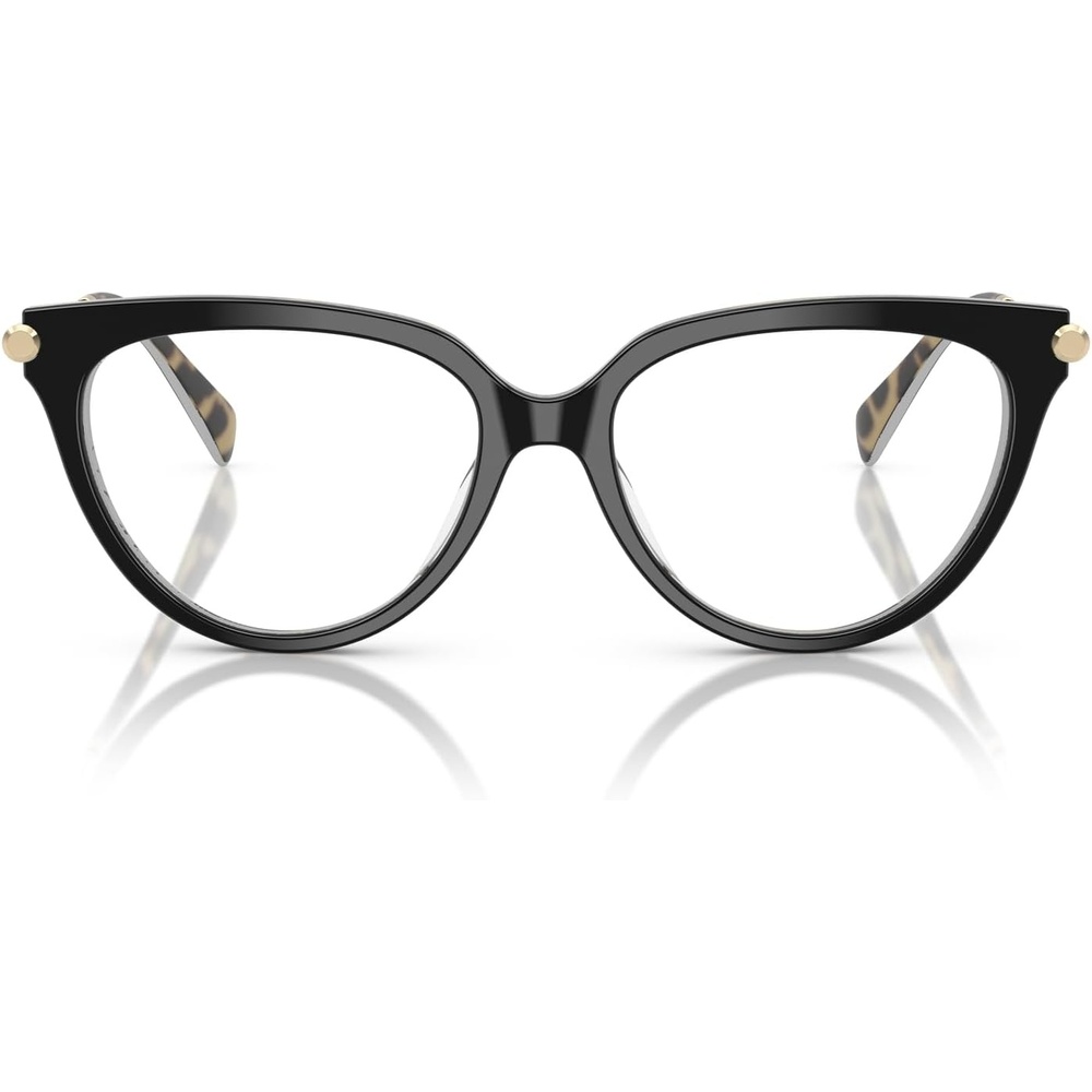 image:imageMichael Kors womens Mk4151u Windham Universal Fit Cat Eye Prescription Eyewear FramesBlackAmber TortoiseDemo Lens