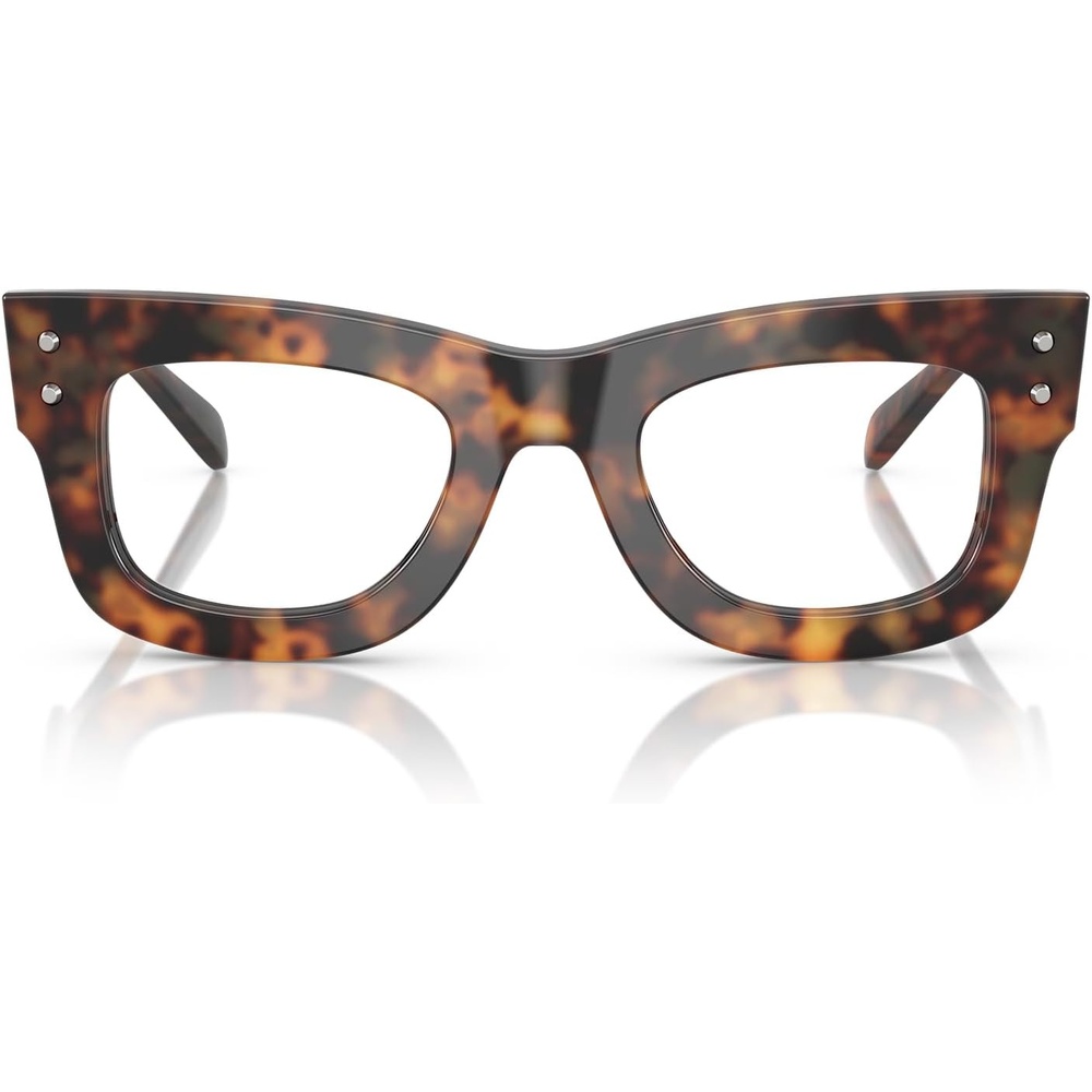 image:imageMichael Kors womens Mk4160 Coral Gables Square Prescription Eyewear FramesSaddle TortoiseDemo Lens
