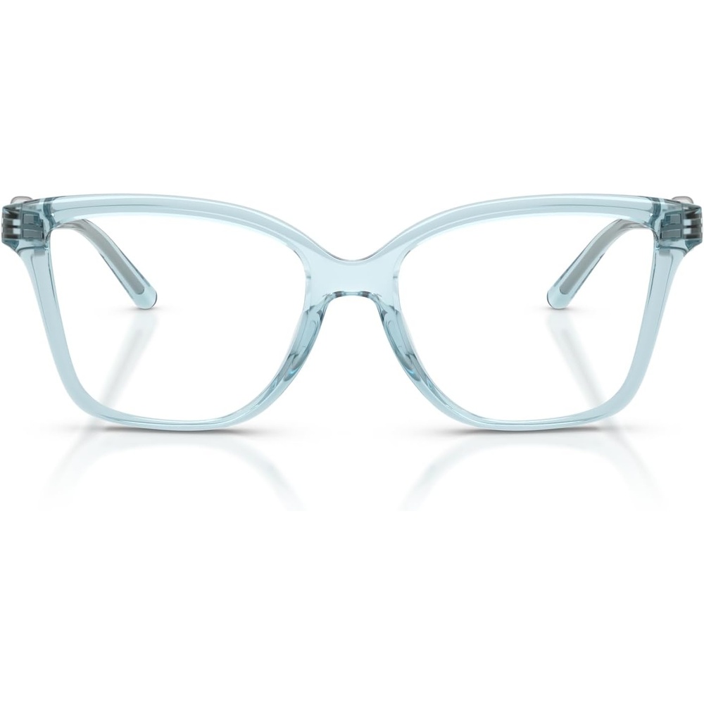 image:imageMichael Kors womens Mk4180u Kobe Universal Fit Square Prescription Eyewear FramesDenim TransparentDemo