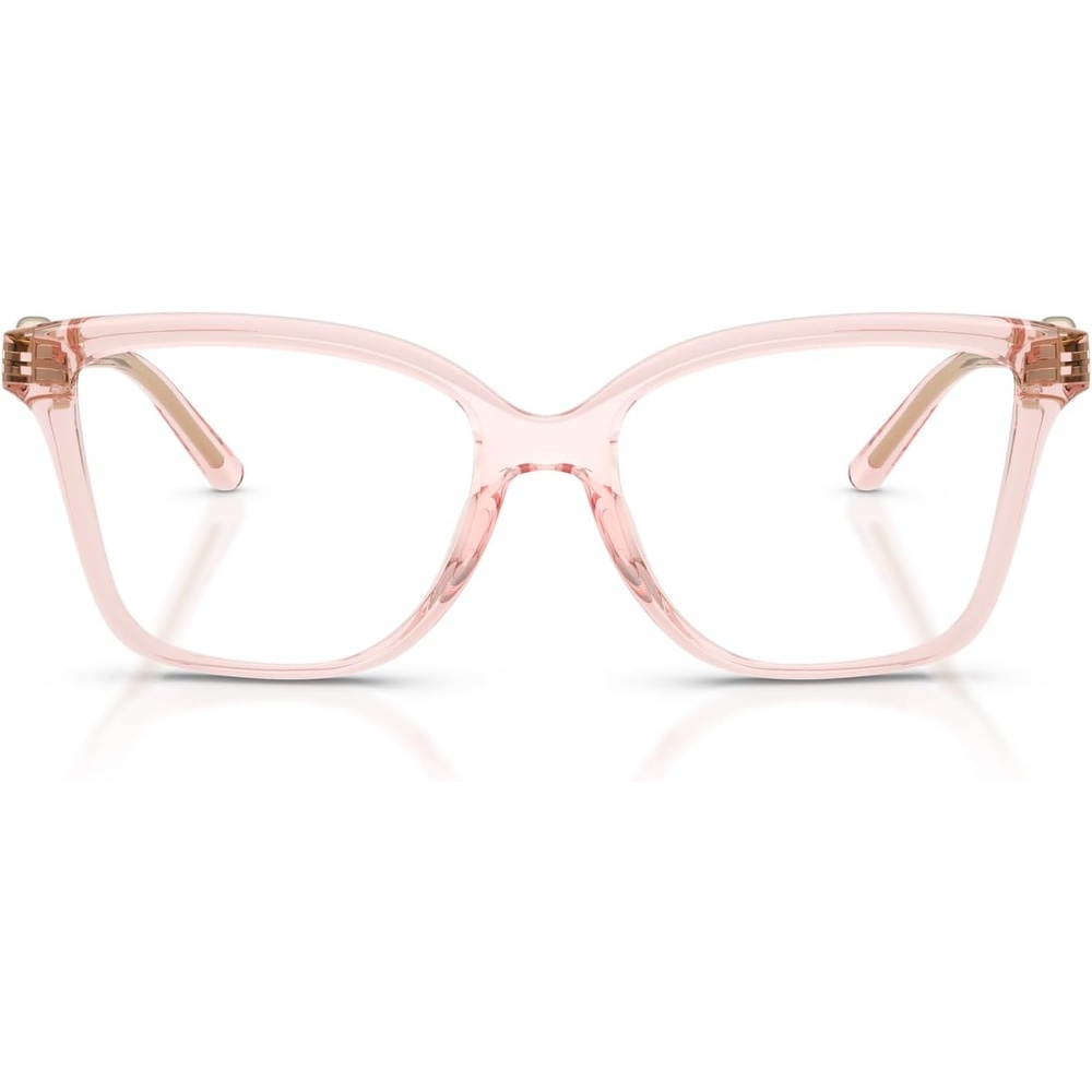 image:imageMichael Kors womens Mk4180u Kobe Universal Fit Square Prescription Eyewear FramesLight Pink TransparentDemo