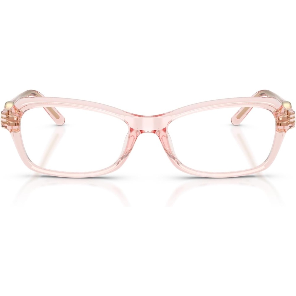 image:imageMichael Kors womens Mk4182u Hakone Universal Fit Round Prescription Eyewear FramesLight Pink TransparentDemo