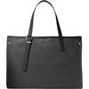 Silver-tone Hardware/Mk Signature/Black