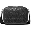 Silver-tone Hardware/Black/Mk Quilt