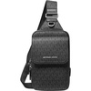 Silver-tone Hardware/Mk Signature/Black