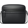 Silver-tone Hardware/Matte Pebble Leather/Black