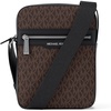 Silver-tone Hardware/Brown/Black Signature
