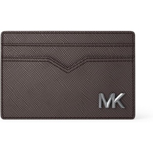 Michael Kors Edison Notched Card Case(Chocolate)