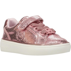 Michael Kors Girls Jem Mcclain(Light Pink Textured Metallic/Light Pink Metallic)