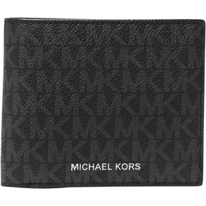 Michael Kors Greyson Billfold with Coin Pocket(Black)