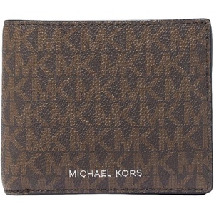 Michael Kors Greyson Billfold with Coin Pocket(Brown)