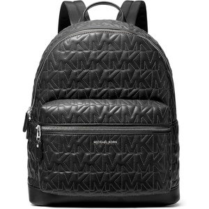 Michael Kors Hudson Dome Backpack, Silver-Tone Hardware/Black/MK Quilt(Silver-tone Hardware/Black/Mk Quilt)