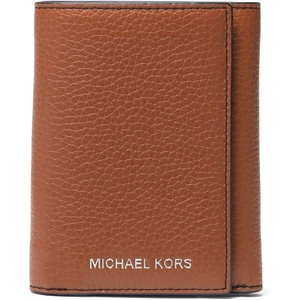 Michael Kors Hudson Trifold Wallet with ID(Luggage)