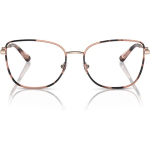 Michael Kors MK3065J Empire Square 3 Prescription Eyewear Frames, Rose Gold/Pink Tortoise/Demo Lens, 54 mm