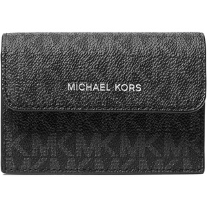 Michael Kors Malone Accordian Card Case(Black)