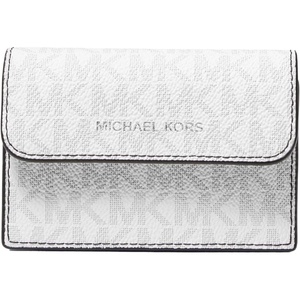 Michael Kors Malone Accordian Card Case(Bright White)