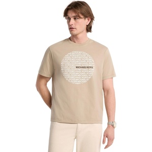 Michael Kors Men’s Graphic T-Shirt(Mk Circle Logo/Dusty Sage)