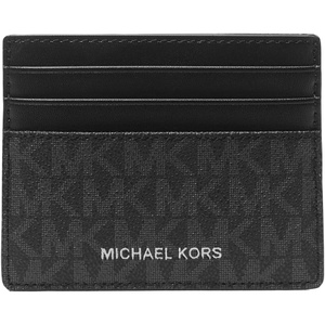Michael Kors Men’s Greyson Tall Card Case(Black Signature)