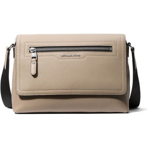 Michael Kors Men’s Hudson Small Flap Messenger(Silver Tone-hardware/Birch)