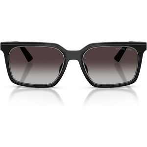 Michael Kors Mens MK2282U Honolulu Unviersal Fit Square Sunglasses, Black/Grey Gradient, 55 mm