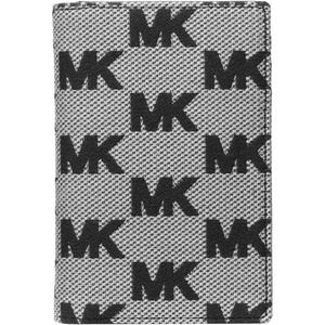 Michael Kors Men’s Malone Folding Card Case, Black, One Size
