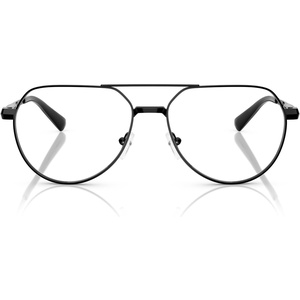 Michael Kors Men’s Mk3092 Highland Park Aviator Prescription Eyewear Frames(Black Shiny/Demo Lens)