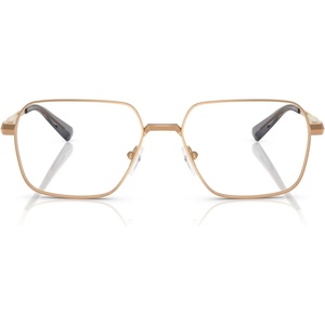 Michael Kors Men’s Mk3093 Encino Square Prescription Eyewear Frames(Beige Gold/Demo Lens)