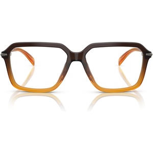 Michael Kors Men’s Mk4159u Saguaro Universal Fit Square Prescription Eyewear Frames(Amber Gradient/Demo Lens)