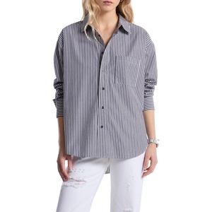 Michael Kors Women’s Crisp Cotton Shirt(Black)