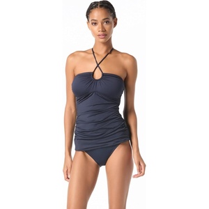 Michael Kors Women’s Halter Tankini(New Navy)