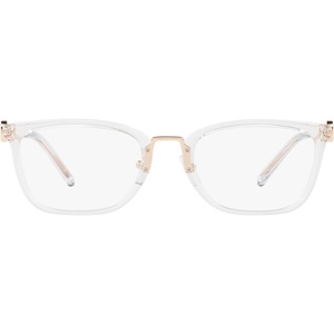 Michael Kors Women’s MK4054 Captiva Rectangular Prescription Eyewear Frames(Clear/Demo Lens)