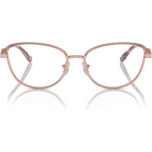 Michael Kors Women’s Mk3076b Cordoba Cat Eye Prescription Eyewear Frames(Rose Gold/Demo Lens)