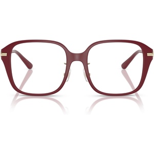 Michael Kors Women’s Mk4131d Hangzhou Square Prescription Eyewear Frames(Deep Red/Demo Lens)
