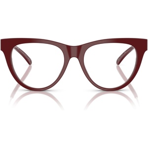 Michael Kors Women’s Mk4137 Ocean Drive Cat Eye Prescription Eyewear Frames(Deep Red/Demo Lens)