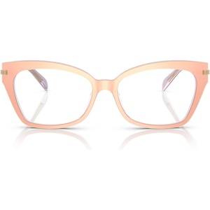 Michael Kors Women’s Mk4146u Montego Bay Universal Fit Cat Eye Prescription Eyewear Frames(Light Sand/Demo Lens)