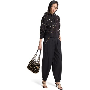 Michael Kors Women’s Parachute Jogger(Black)