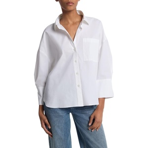 Michael Kors Women’s Poplin Shirt(White)
