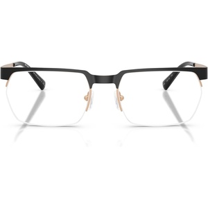 Michael Kors mens Mk3106 Zambia Rectangular Prescription Eyewear Frames(Black Matte/Demo)