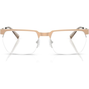 Michael Kors mens Mk3106 Zambia Rectangular Prescription Eyewear Frames(Gold Matte/Demo)