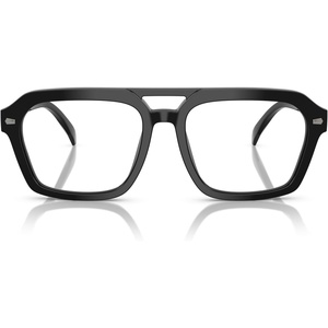 Michael Kors mens Mk4126 Seaview Aviator Prescription Eyewear Frames(Black/Demo Lens)