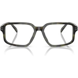 Michael Kors mens Mk4154u Pinecrest Universal Fit Square Prescription Eyewear Frames(Olive Tortoise/Demo Lens)