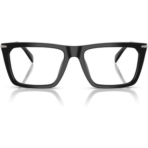 Michael Kors mens Mk4157u Echo Park Universal Fit Rectangular Prescription Eyewear Frames(Black/Demo Lens)