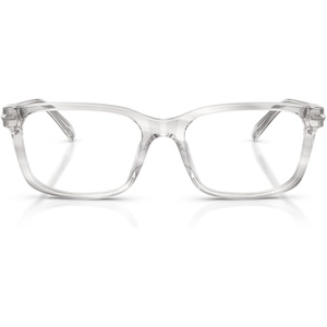 Michael Kors mens Mk4188u Seal Harbor Universal Fit Square Prescription Eyewear Frames(Light Grey Horn/Demo)