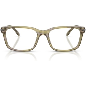 Michael Kors mens Mk4188u Seal Harbor Universal Fit Square Prescription Eyewear Frames(Olive Horn/Demo)